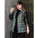 سویشرت استین چرم