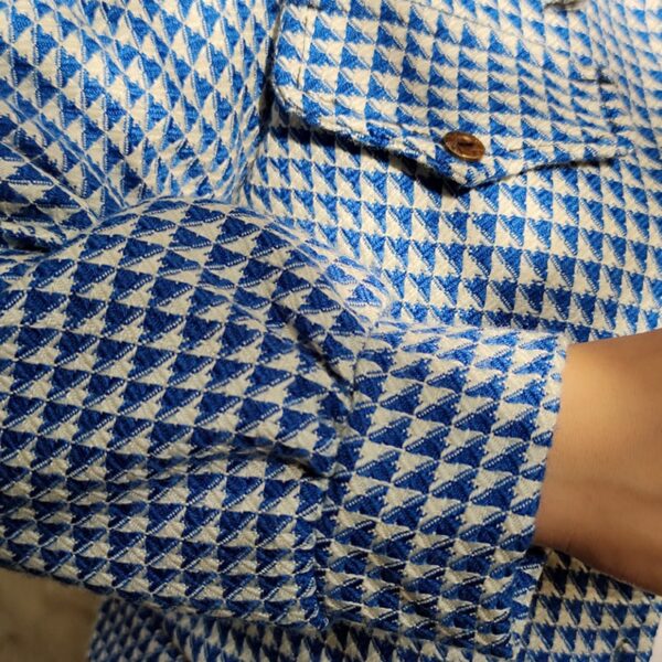 کت پشمی طرحدار - مانتو پاتریس رشت