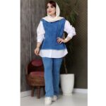 ست 3 تیکه جین - مانتو پاتریس رشت