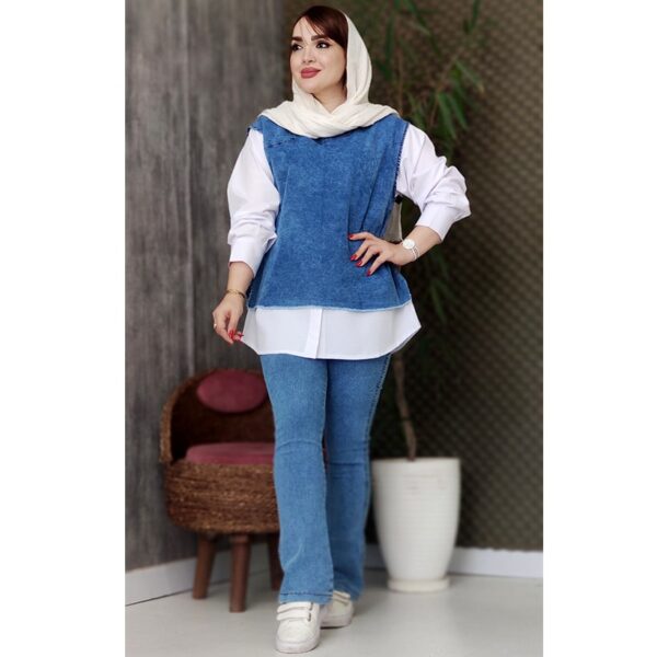 ست 3 تیکه جین - مانتو پاتریس رشت