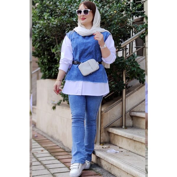 ست 3 تیکه جین - مانتو پاتریس رشت