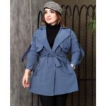 بارانی شنل دار کوتاه - مانتو پاتریس رشت