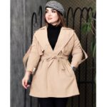 بارانی شنل دار کوتاه - مانتو پاتریس رشت