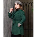 بارانی شنل دار کوتاه - مانتو پاتریس رشت