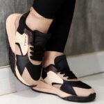 کتونی زارا مشکی کرم - مانتو پاتریس رشت