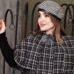 پالتو شانل آستین بافت شنل دار - مانتو پاتریس رشت