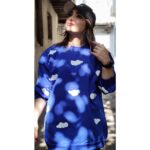 بلوز دورس ابری - مانتو پاتریس رشت