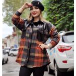 شکت یقه چرم - مانتو پاتریس رشت