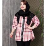 شکت یقه چرم - مانتو پاتریس رشت