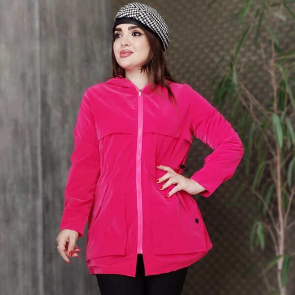 بارانی بادکنکی جیب پاکتی -مانتو پاتریس رشت