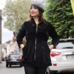 بارانی بادکنکی جیب پاکتی -مانتو پاتریس رشت