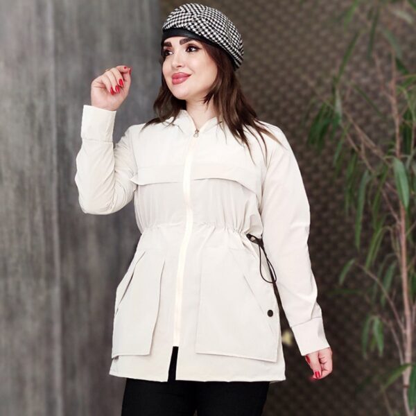 بارانی بادکنکی جیب پاکتی