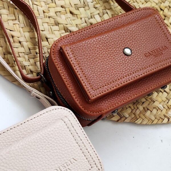 کیف دوشی 3 زیپ - مانتو پاتریس رشت