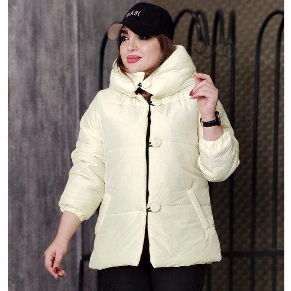 کاپشن کلاهدار کوتاه - مانتو پاتریس رشت