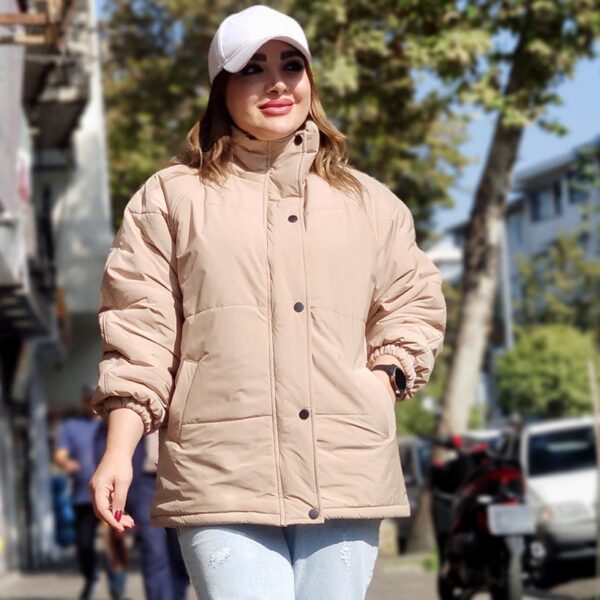 کاپشن دکمه پرسی - مانتو پاتریس رشت