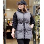 پافر بغل دکمه مموری - مانتو پاتریس رشت