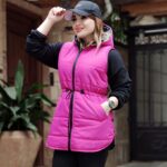 پافر بغل دکمه مموری - مانتو پاتریس رشت