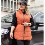 پافر بغل دکمه مموری - مانتو پاتریس رشت