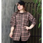 مانتو پاییزه چهارخونه جیب دار - مانتو پاتریس رشت