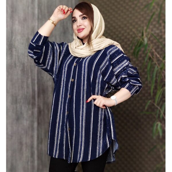 مانتو پاییزه راه راه - مانتو پاتریس رشت