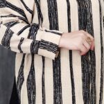 مانتو پاییزه راه راه - مانتو پاتریس رشت
