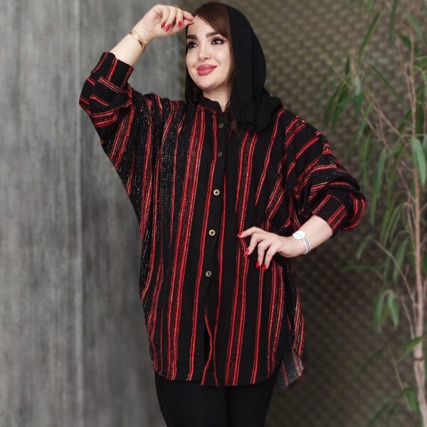 مانتو پاییزه راه راه - مانتو پاتریس رشت