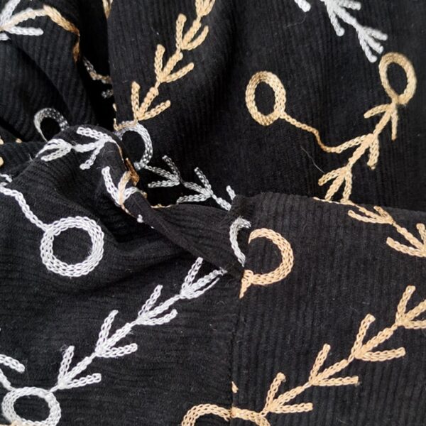 مانتو مخمل کبریتی طلاکوب - مانتو پاتریس رشت