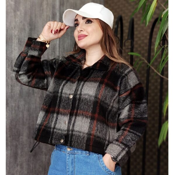 کت کوتاه پشمی - مانتو پاتریس رشت