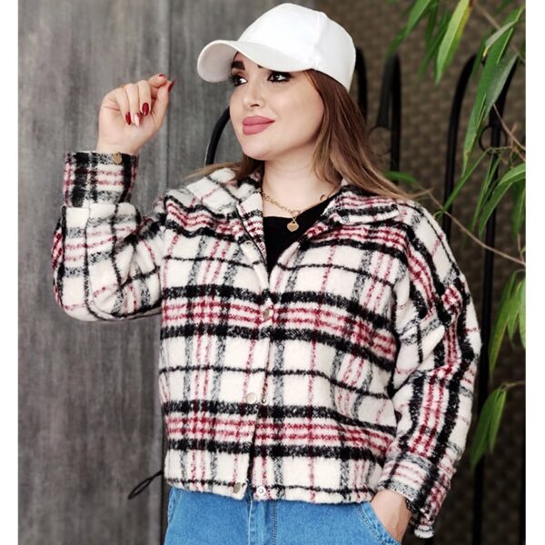 کت کوتاه پشمی - مانتو پاتریس رشت