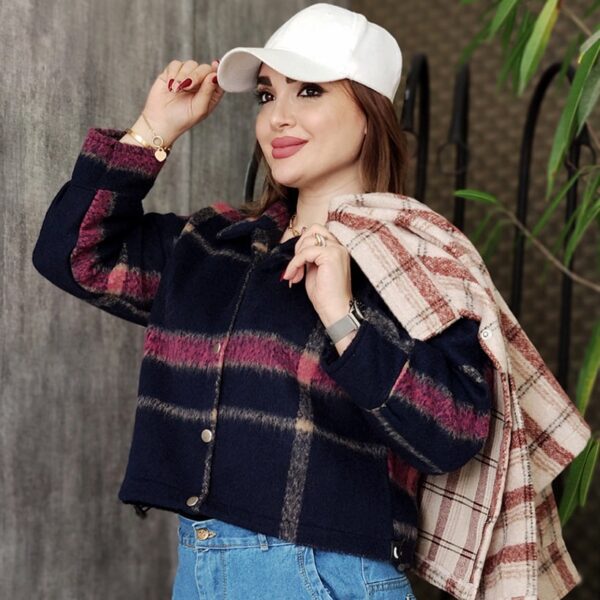 کت کوتاه پشمی - مانتو پاتریس رشت