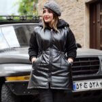 پافر چرم کمرگت - مانتو پاتریس رشت