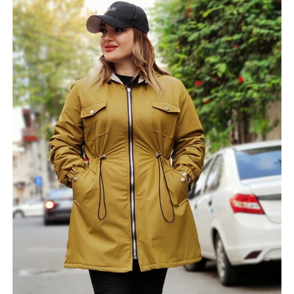 کاپشن بادکنکی داخل خز - مانتو پاتریس رشت