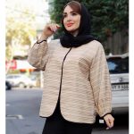 کت لینن راه راه - مانتو پاتریس رشت