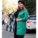 بارانی دو رو چهارخونه - مانتو پاتریس رشت