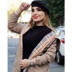 بارانی دو رو چهارخونه - مانتو پاتریس رشت