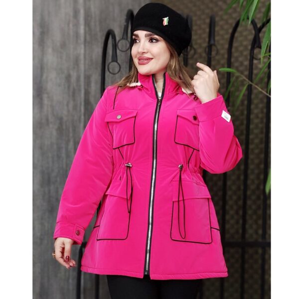 کاپشن سیلیکونی کلاهدار - مانتو پاتریس رشت