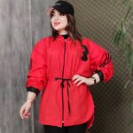 مانتو کلاهدار 2 خط - مانتو پاتریس رشت