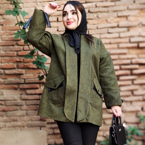 پالتو لمزور یقه ارشال - مانتو پاتریس رشت