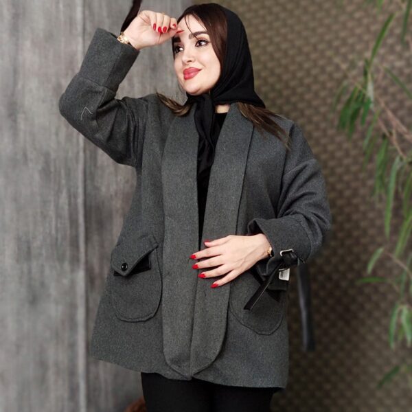 پالتو لمزور یقه ارشال - مانتو پاتریس رشت