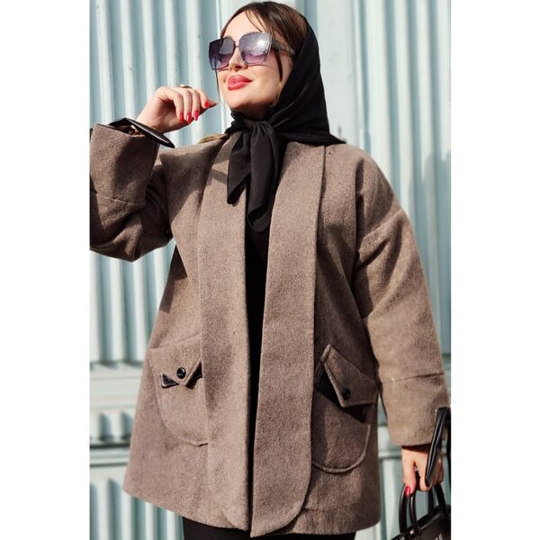 پالتو لمزور یقه ارشال - مانتو پاتریس رشت