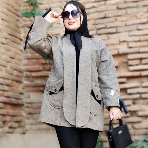 پالتو لمزور یقه ارشال - مانتو پاتریس رشت