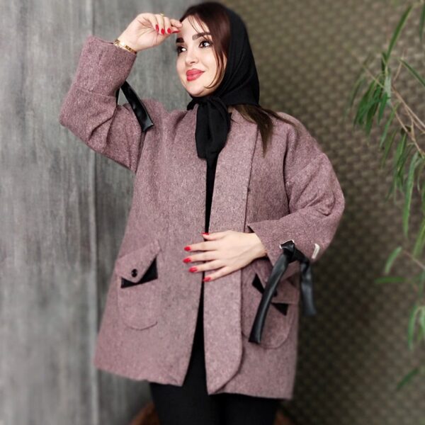 پالتو لمزور یقه ارشال - مانتو پاتریس رشت