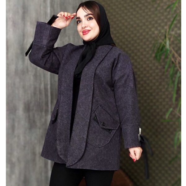 پالتو لمزور یقه ارشال - مانتو پاتریس رشت