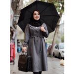 بارانی بلند کمرگت - مانتو پاتریس رشت