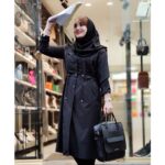 بارانی بلند کمرگت - مانتو پاتریس رشت