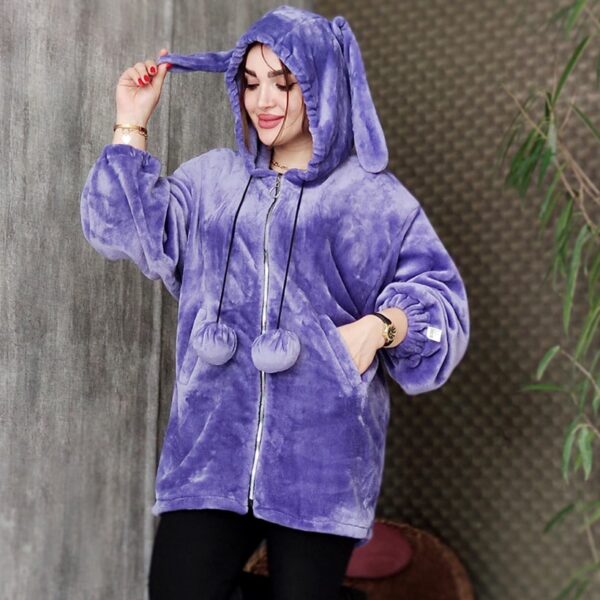 پالتو تدی خرگوشی - مانتو پاتریس رشت