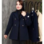 پالتو کتی چهار دکمه فوتر - مانتو پاتریس رشت