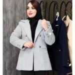 پالتو کتی چهار دکمه فوتر - مانتو پاتریس رشت