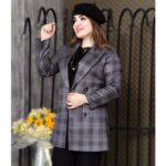 پالتو کتی سوییت چهارخونه