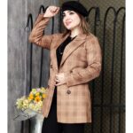 پالتو کتی سوییت چهارخونه